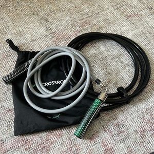 Crossrope Get Strong Set (heavy) 2lb and 1 lb jump ropes